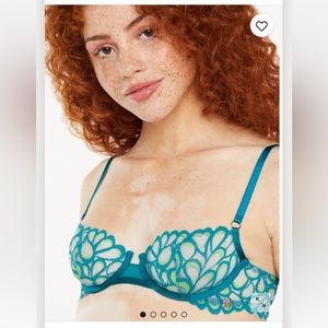 Savage X Fenty Not Sorry Unlined Lace Balconette Bra